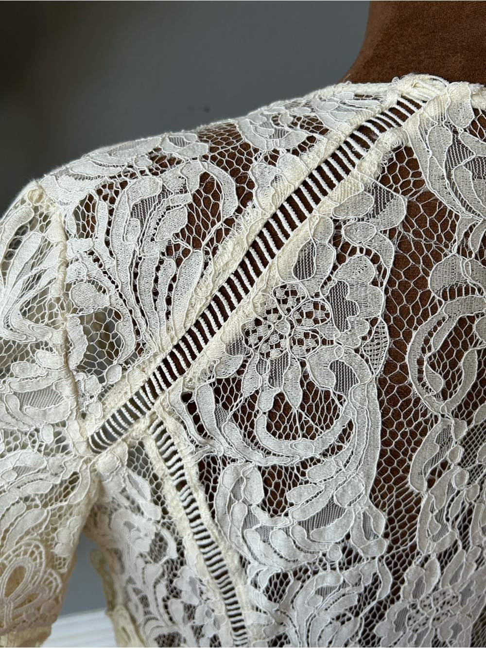 Free People Lace Maxi Duster Cardigan STUNNING - Picture 6 of 12